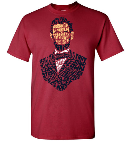 President Lincoln Typography Tee