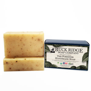 The Forester Men's Handmade Soap - USDA Certified Organic