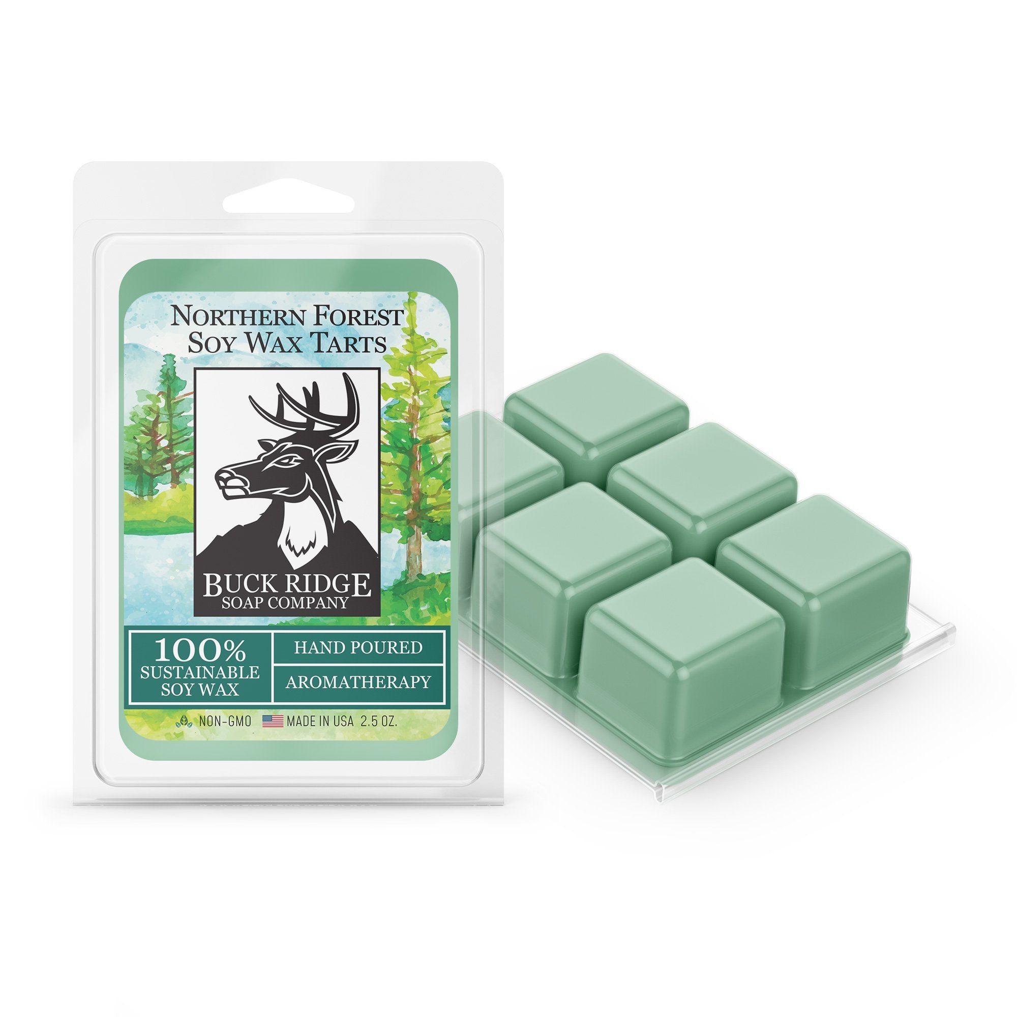 Northern Forest Scented Wax Melts by Buck Ridge Soap Company