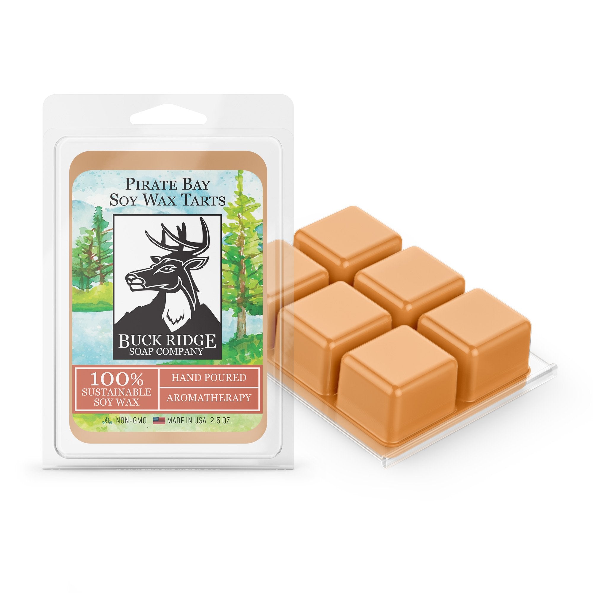 Pirate Bay Scented Wax Melts by Buck Ridge Soap Company