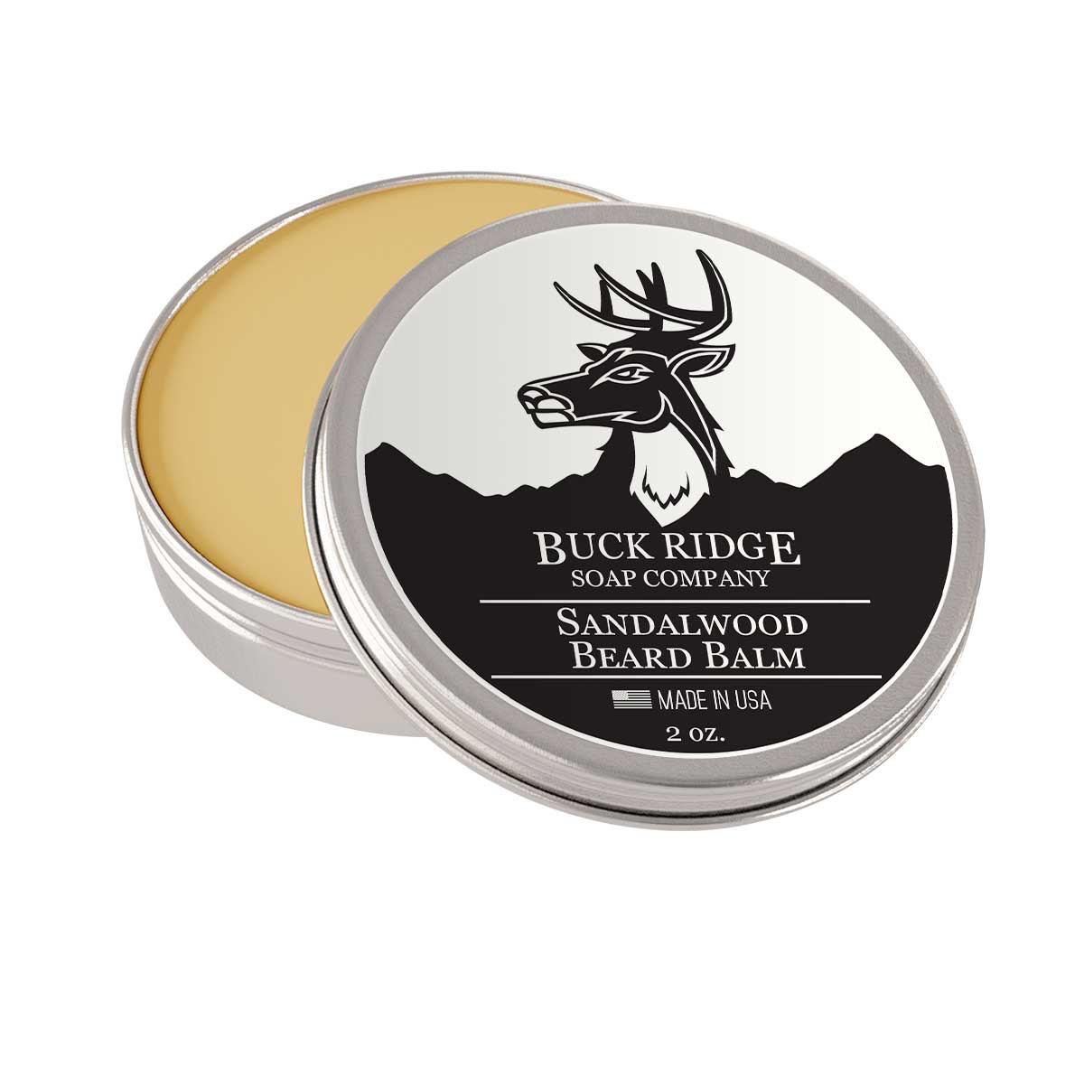 Sandalwood Beard Balm - Buck Ridge Soap