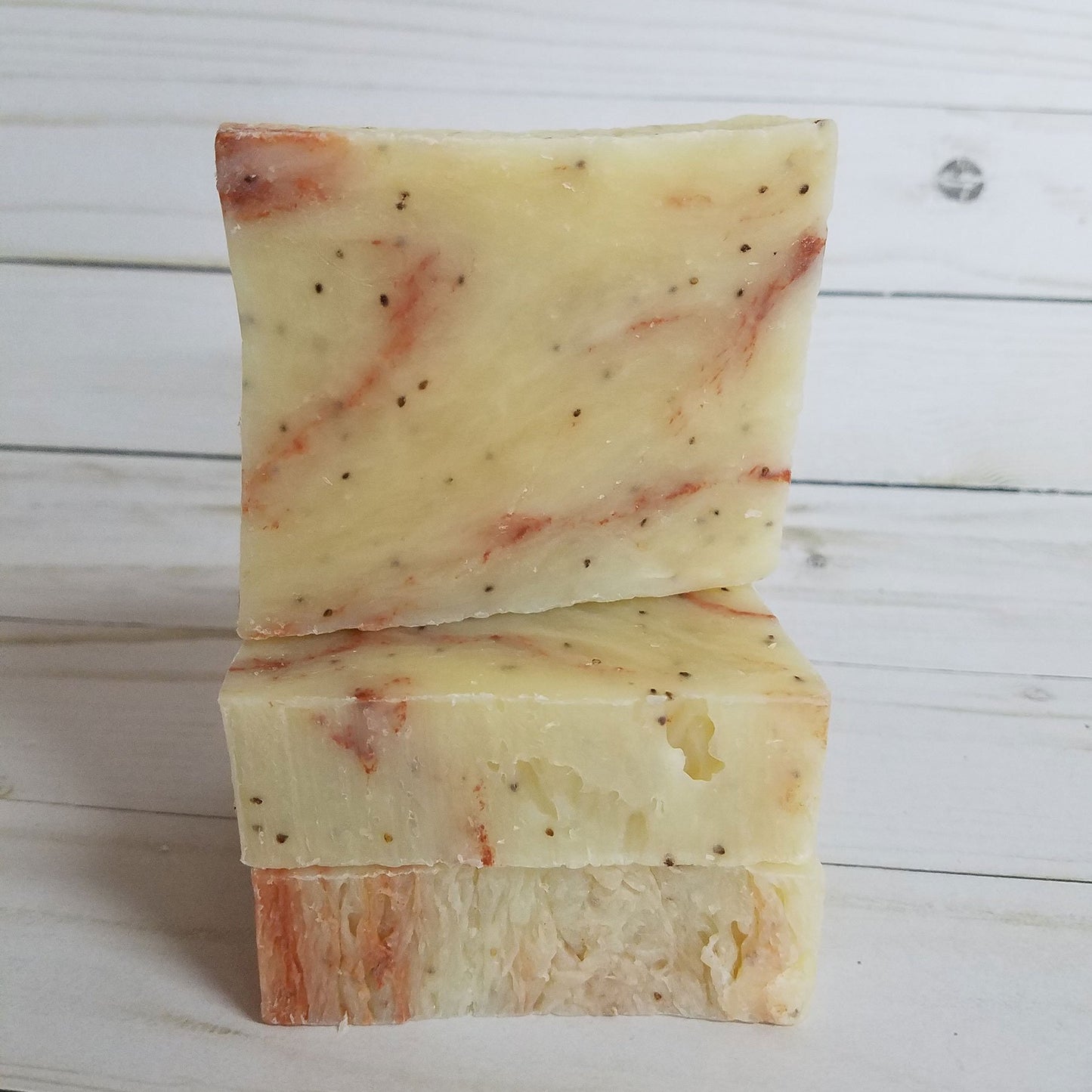 Strawberries and Cream Handmade Soap